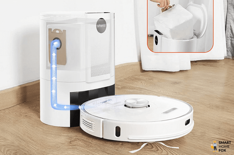 ultenic t10 station vidange automatique processus